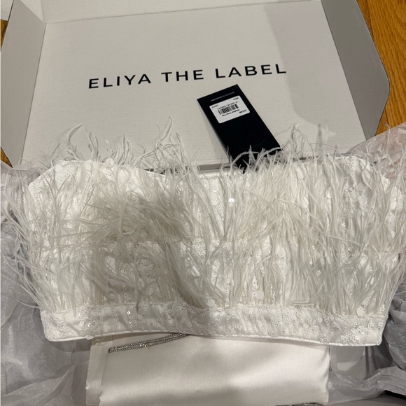 Eliya the Label Heather top NWT SIZE LARGE - Picture 4 of 4